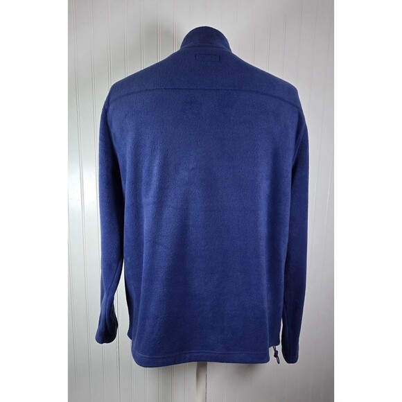 Stanley Fleece Royal Blue Full Zip Performance Jacket Mens Size XL Drawstring - Picture 4 of 14